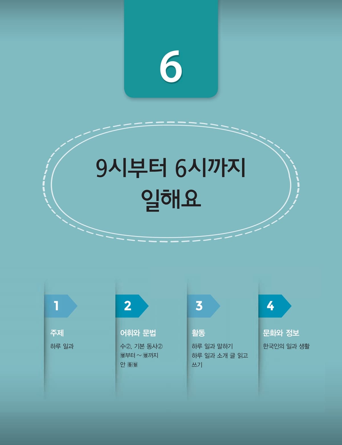 Lớp 1 · Bài 6 · Tôi làm việc từ 9 giờ đến 6 giờ